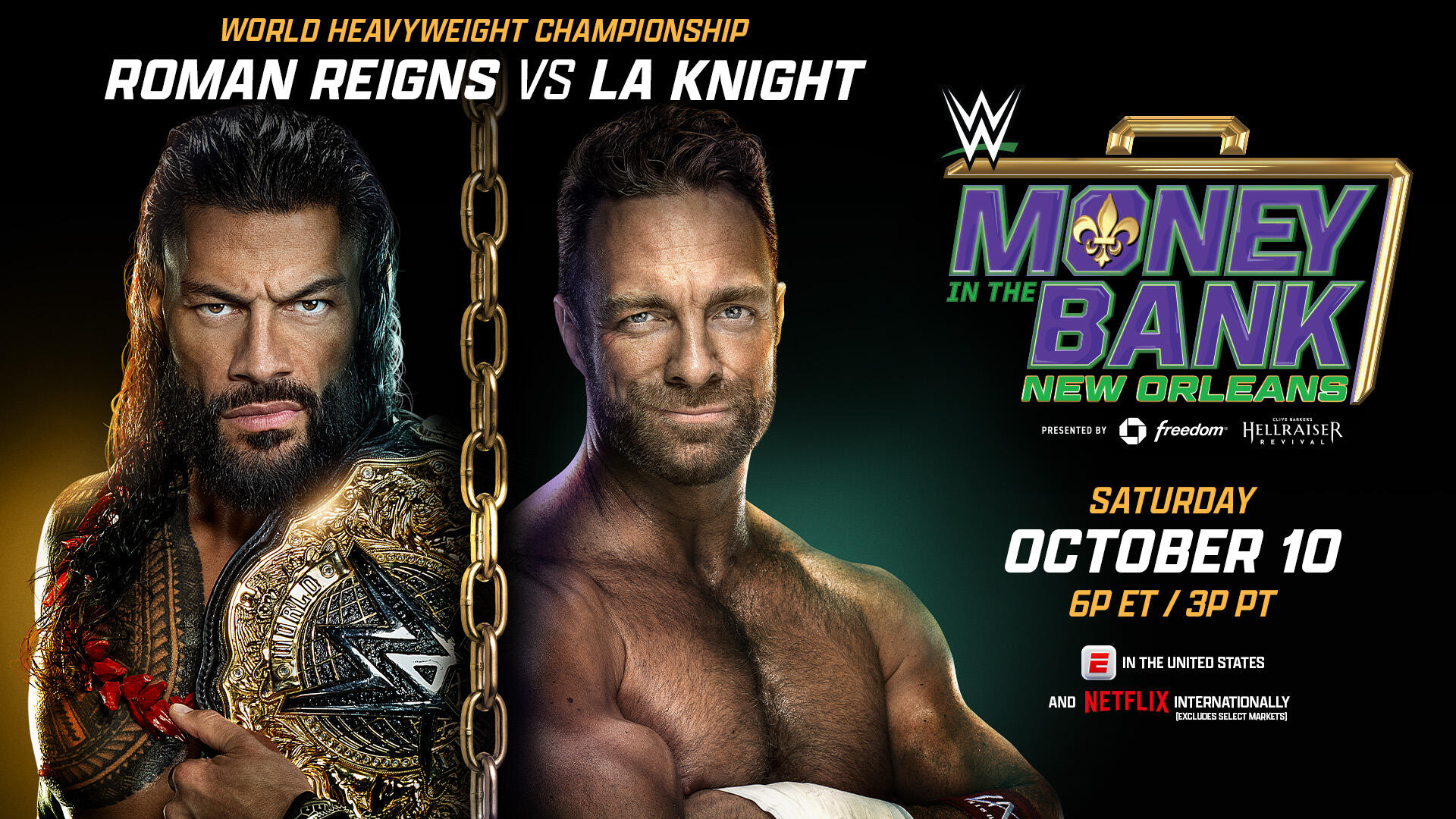 Roman Reigns vs. LA Knight Reportedly Set to Main Event WWE Money in the Bank 2026