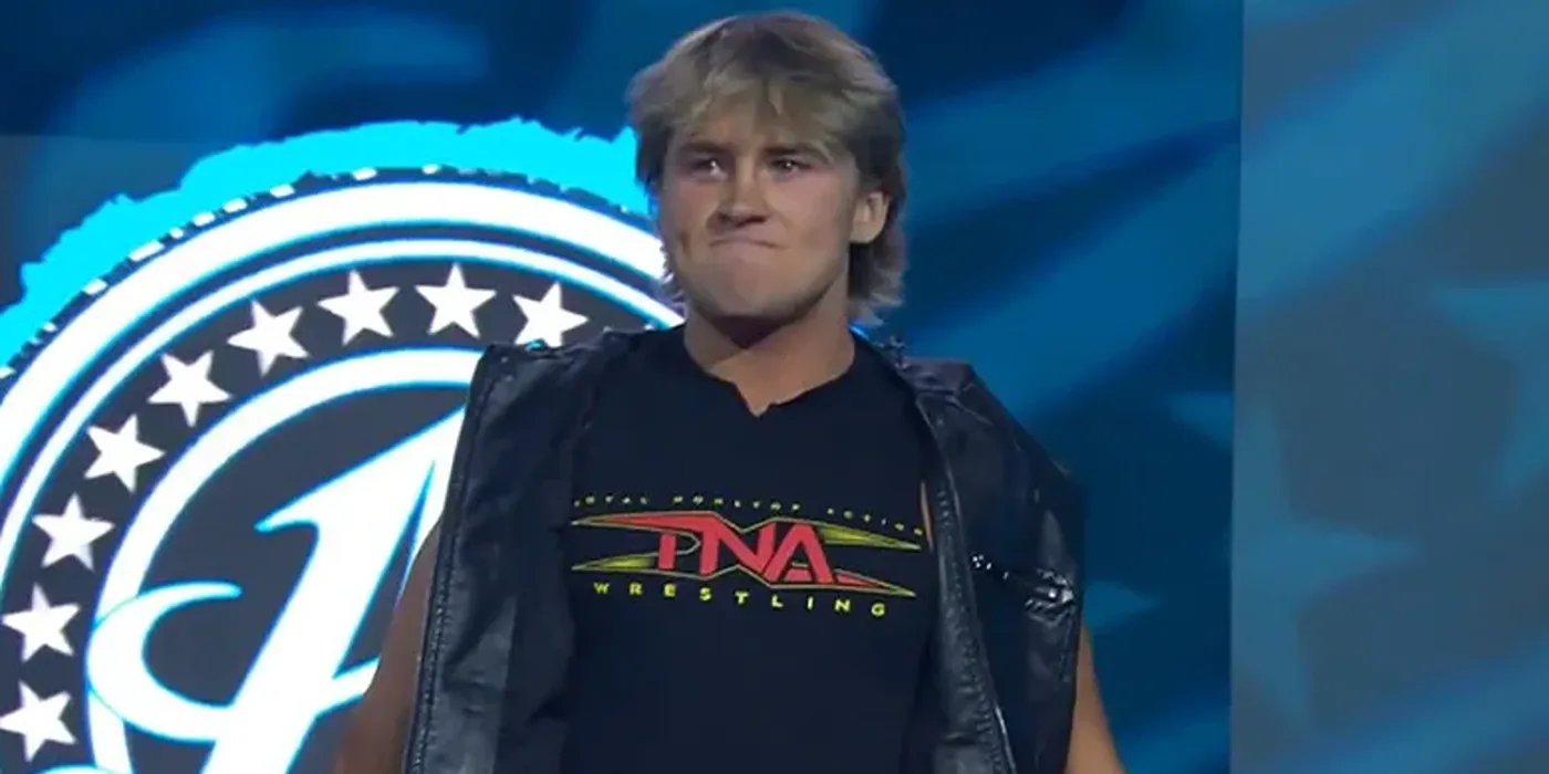 Avery Styles Seen in Walking Boot After TNA Tapings in Dothan