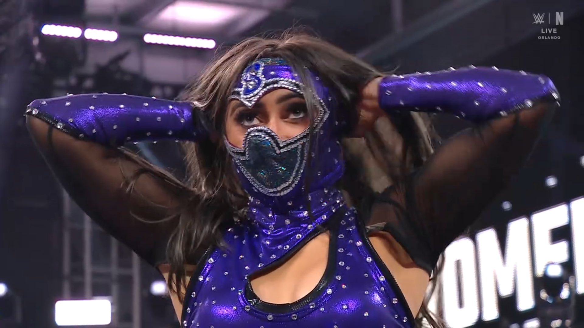 Wren Sinclair Disguises Herself As Lady Shani To Steal NXT Title Shot At Halloween Havoc