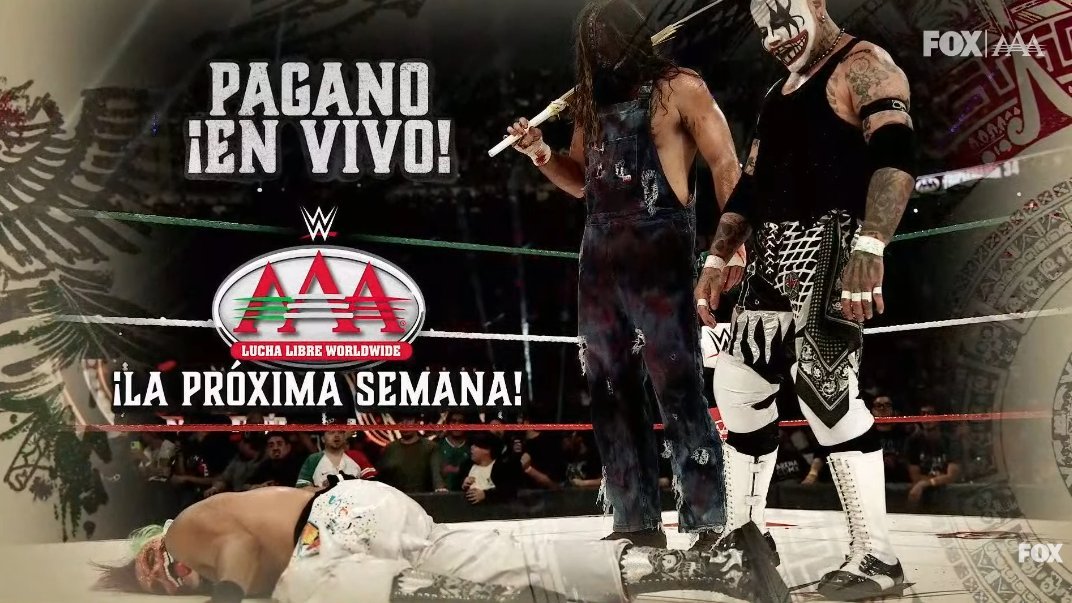 Pagano Set To Return On AAA On FOX Following Triplemanía 34 Betrayal Of Psycho Clown