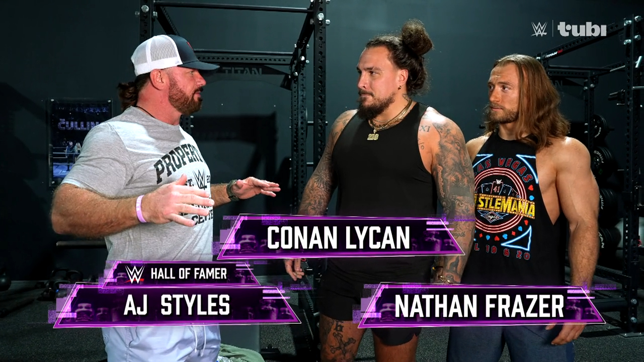 Conan Lycan Signs WWE ID Contract, Told by AJ Styles on WWE EVOLVE