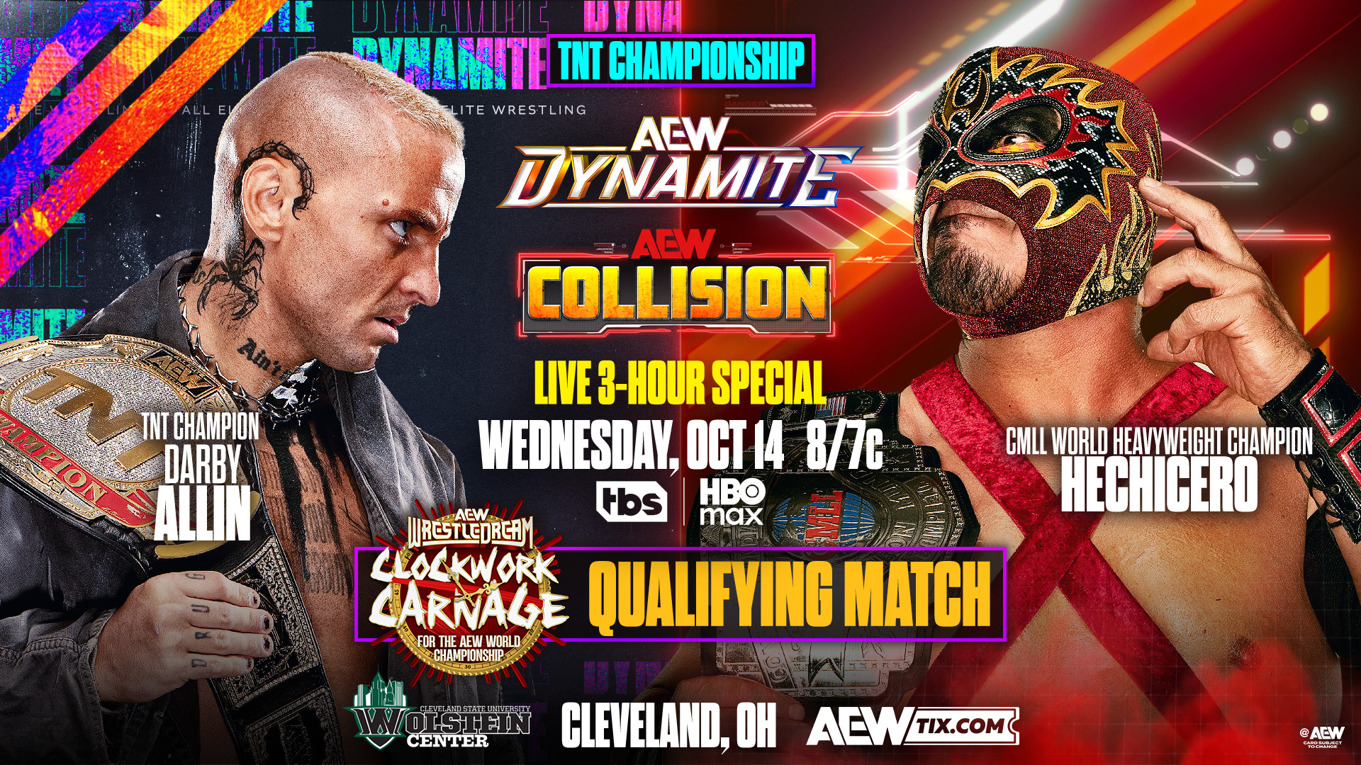 AEW Sets Five Clockwork Carnage Qualifying Matches for Dynamite