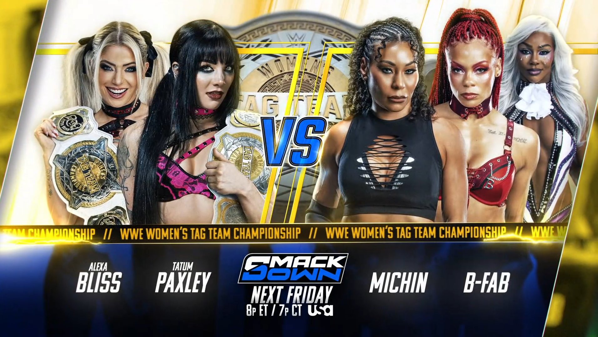 Giulia vs. Blake Monroe Street Fight, Women’s Tag Title Match Set for WWE SmackDown