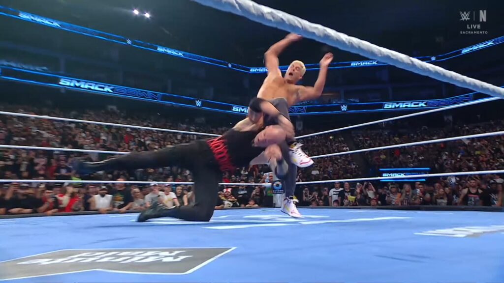 Baron Corbin Out Indefinitely After Cody Rhodes’ Punt Kick on WWE SmackDown