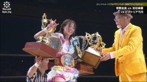 Mayu Iwatani Becomes First-Ever Marigold Triple Crown Champion at Grand Destiny 2026