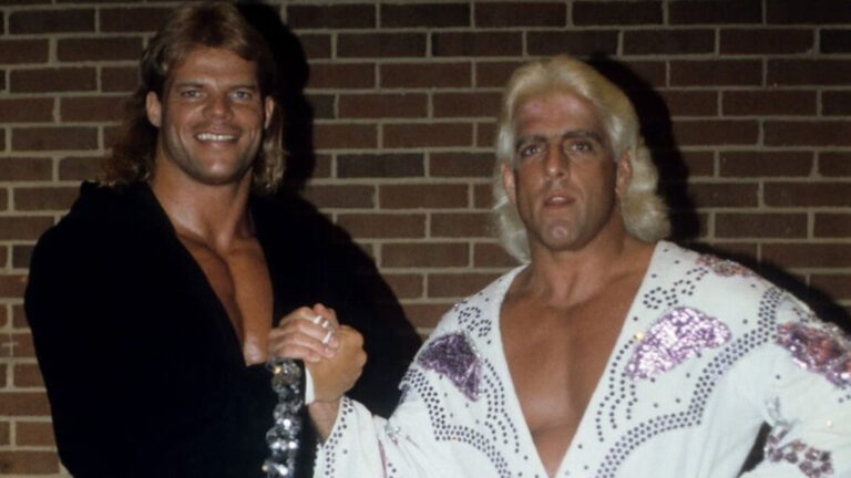 Lex Luger Recalls Ric Flair Carrying Him Through 60-Minute Match Early in His Career