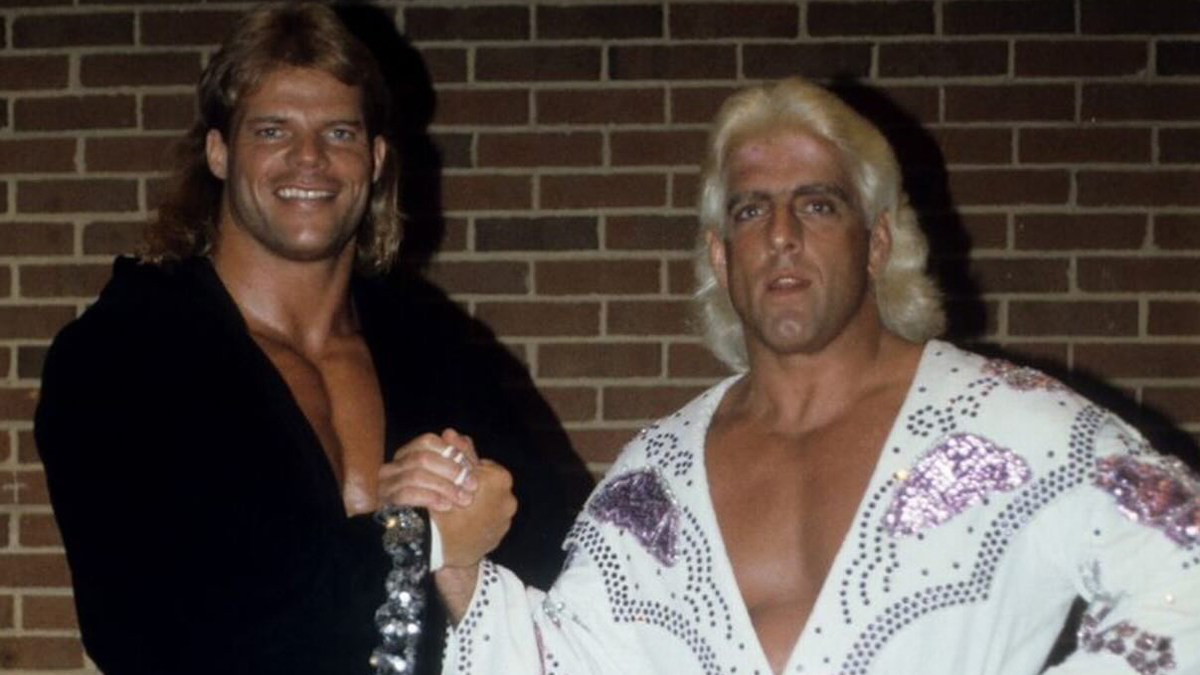 Lex Luger Recalls Ric Flair Carrying Him Through 60-Minute Match Early in His Career