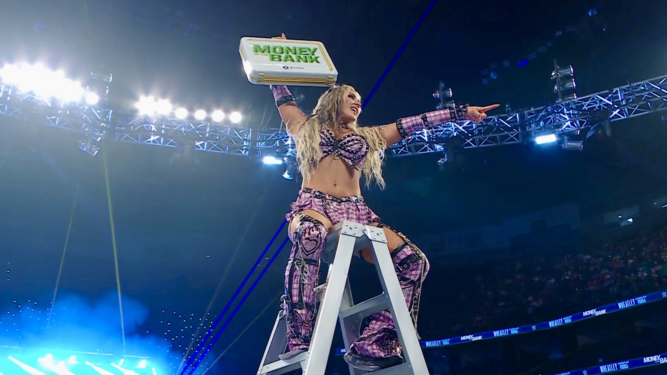 Tiffany Stratton Becomes First Woman to Win Money in the Bank Twice