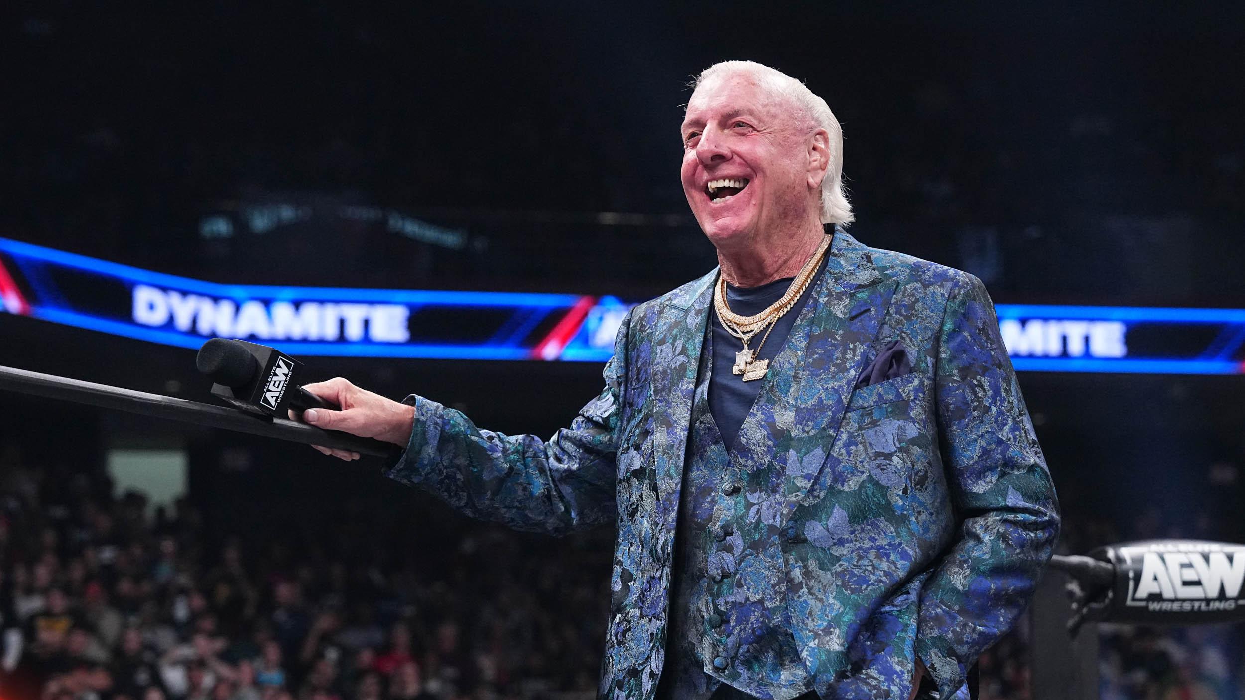 Ric Flair Reveals Blood Clot in Leg, Cancels Appearance
