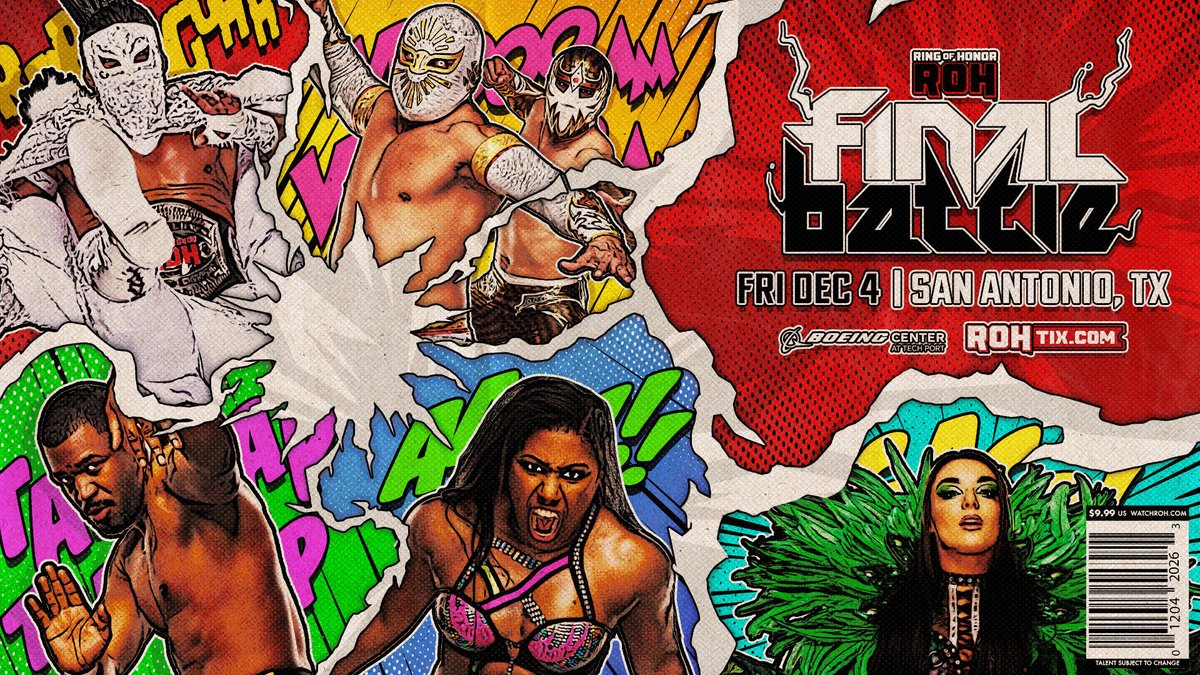 Tony Khan Confirms ROH Final Battle 2026 Date and San Antonio Venue