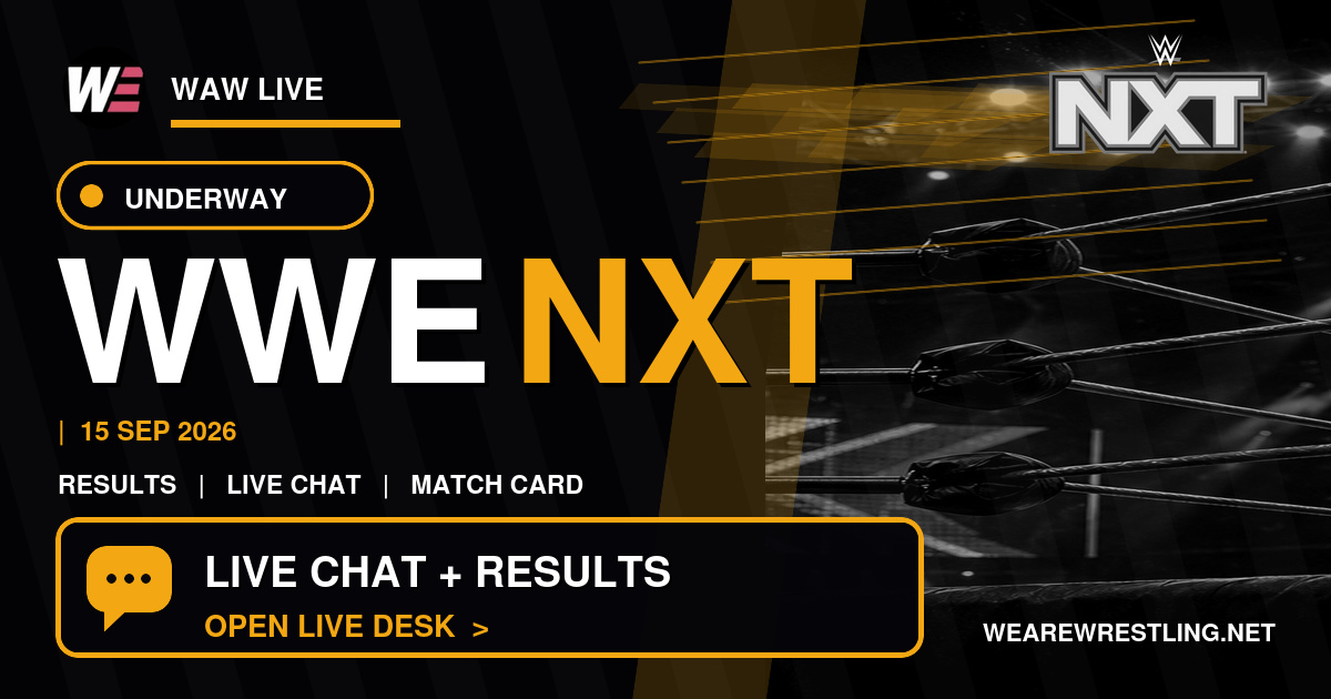 WWE NXT — 15.09.2026