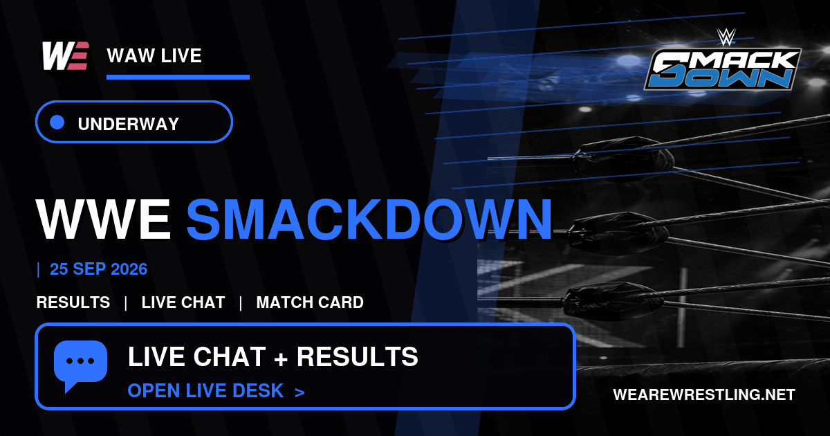 WWE SMACKDOWN — 25.09.2026